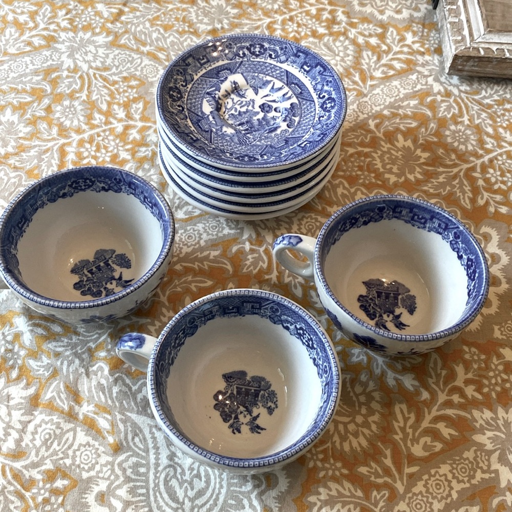 Blue Willow Buffalo China